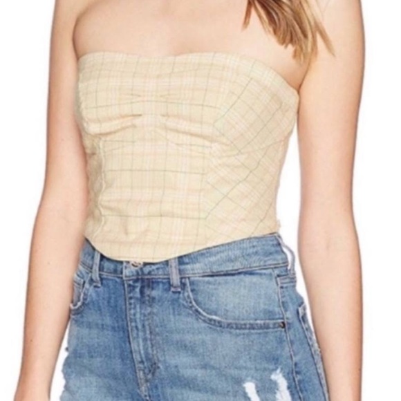 Free People strapless top - Picture 3 of 11